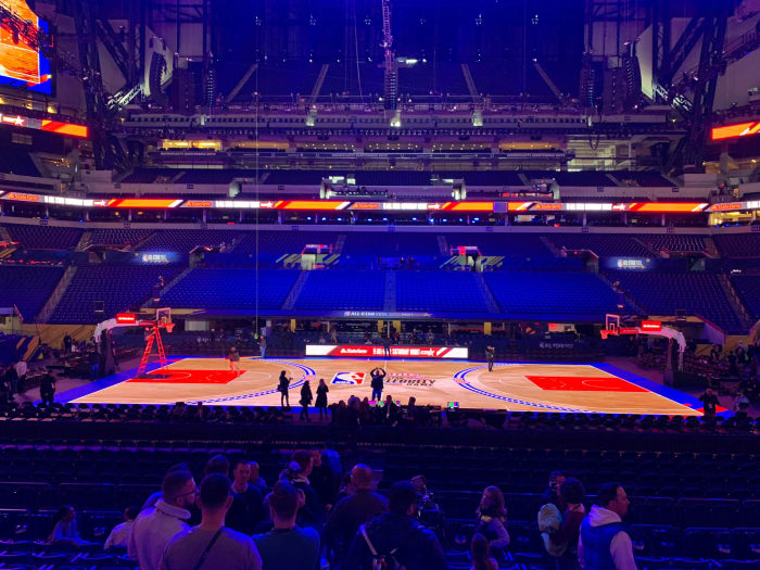 NBA All-Star LED Court